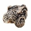 Bague Guerrier Berserker En Bronze -vêtements Soldes Magasin Bague Guerrier Berserker en Bronze Massif