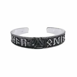Bracelet Runes Viking En Argent