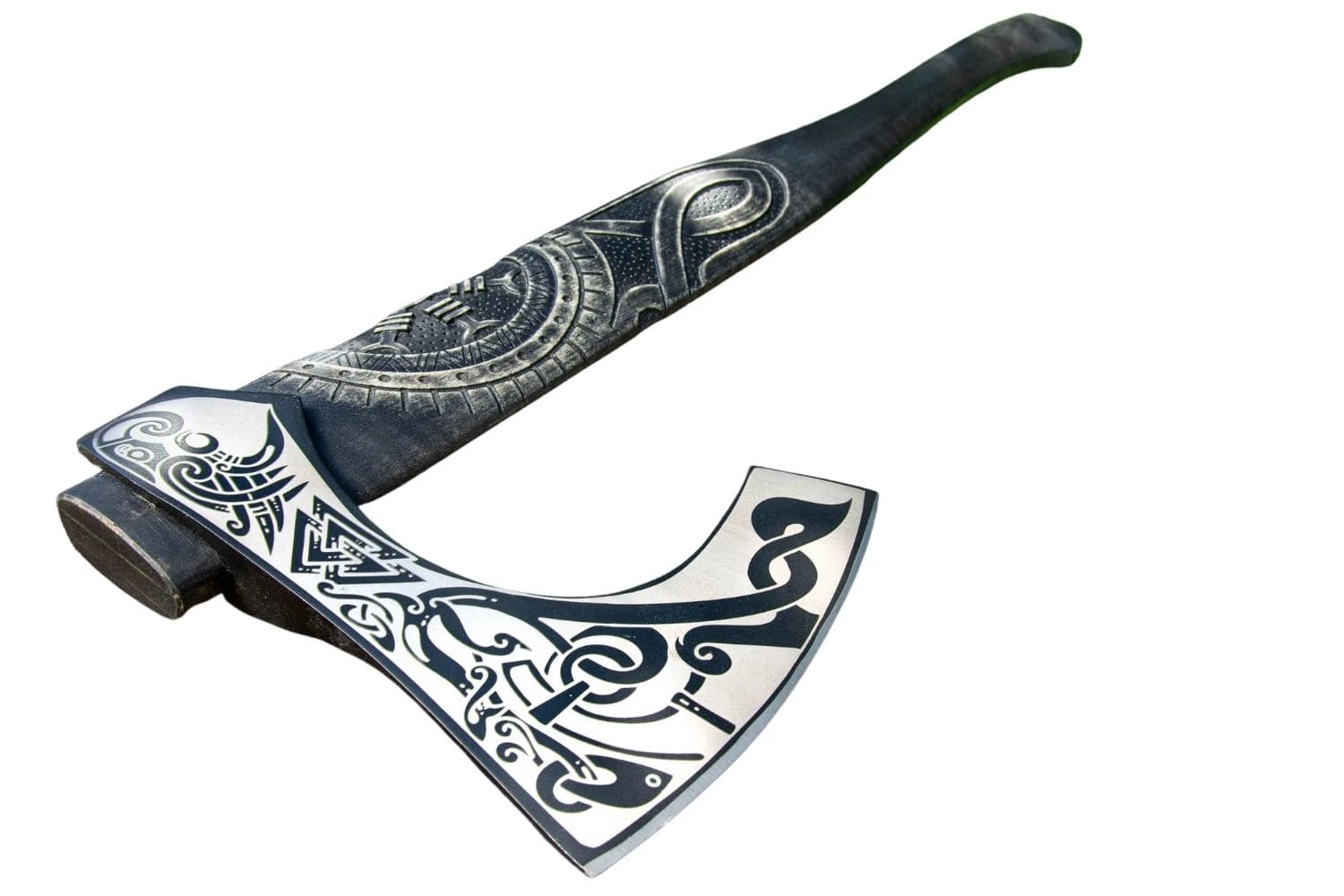 Hache Symbole Valknut 2 Hache Symbole Valknut