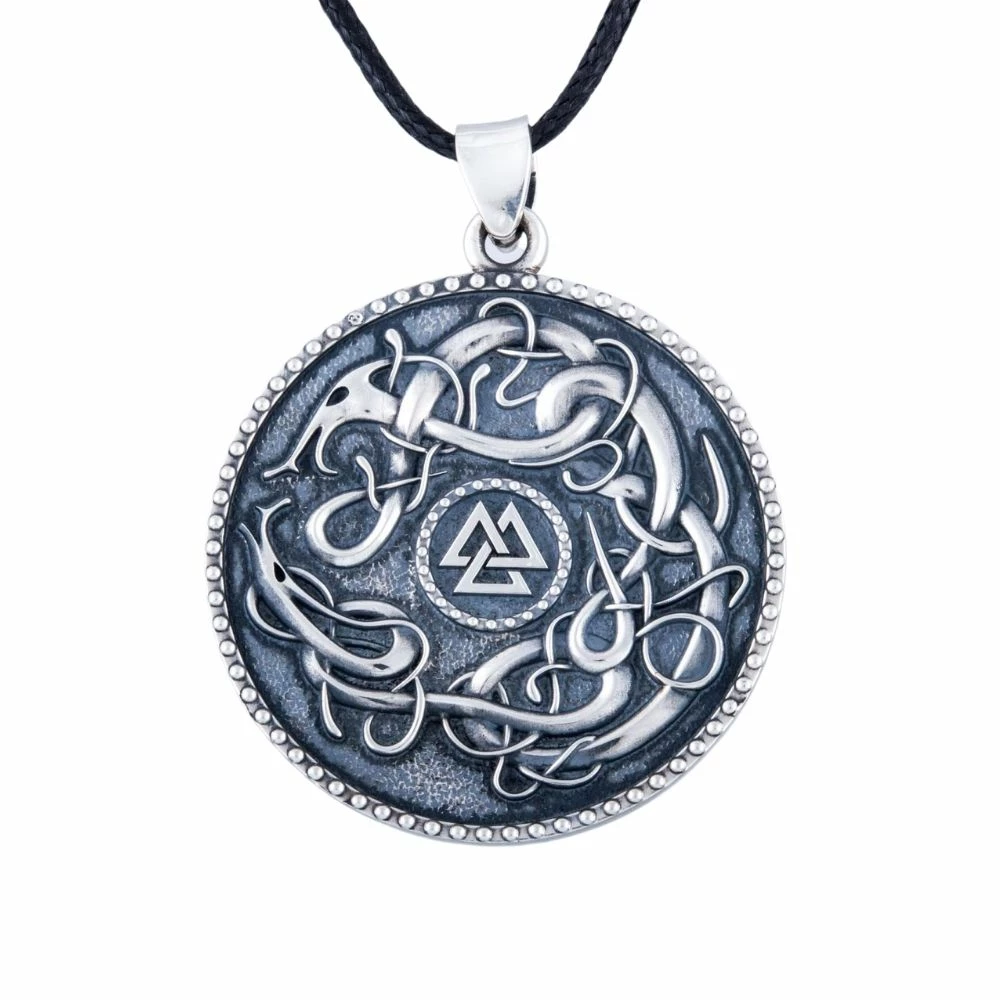 Pendentif Valknut En Argent 3 Pendentif Valknut En Argent