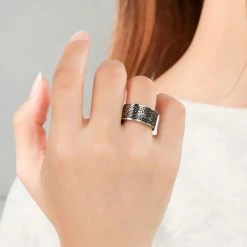 Anneau Arbre Yggdrasil 9 Anneau Arbre Yggdrasil -vêtements Soldes Magasin anneau abre yggdrasil acier