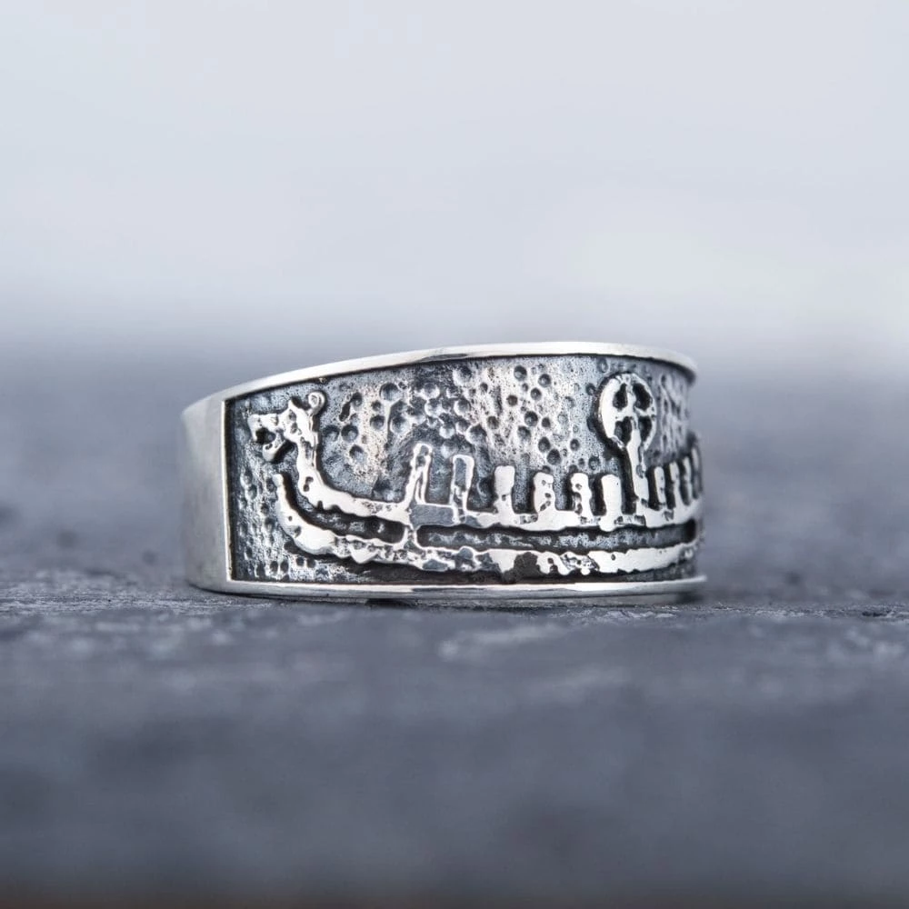 Anneau Drakkar Ancien 5 Anneau Drakkar Ancien – Image 3