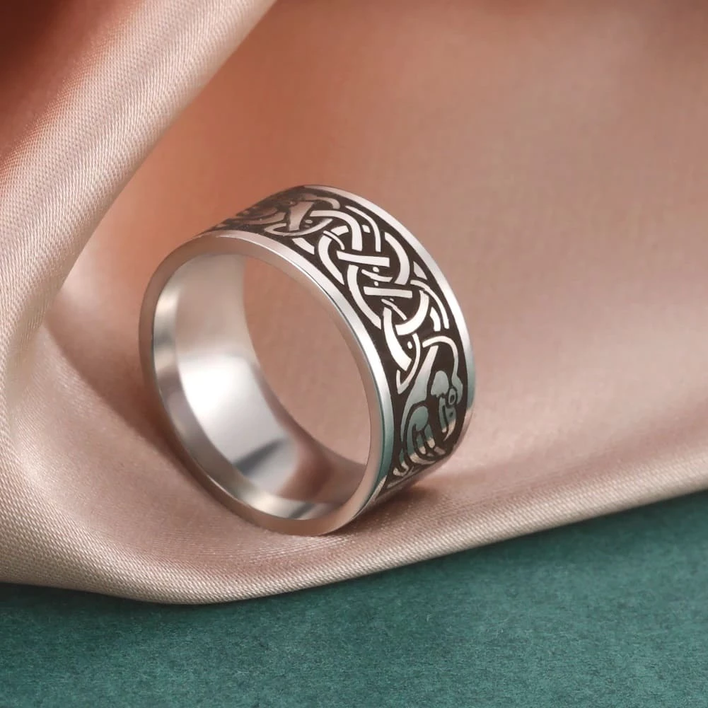 Anneau Corbeaux Nordiques 5 Anneau Corbeaux Nordiques – Image 3