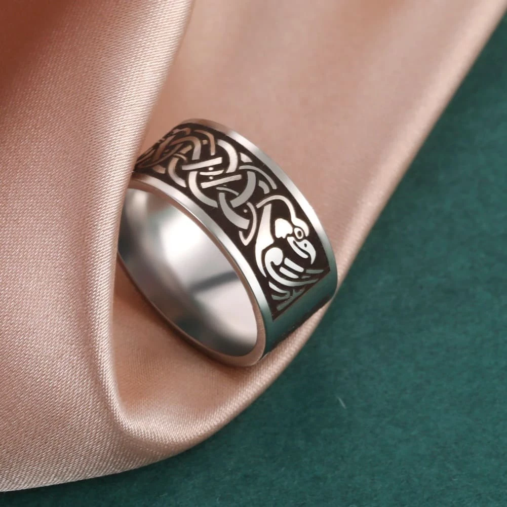 Anneau Corbeaux Nordiques 6 Anneau Corbeaux Nordiques – Image 4