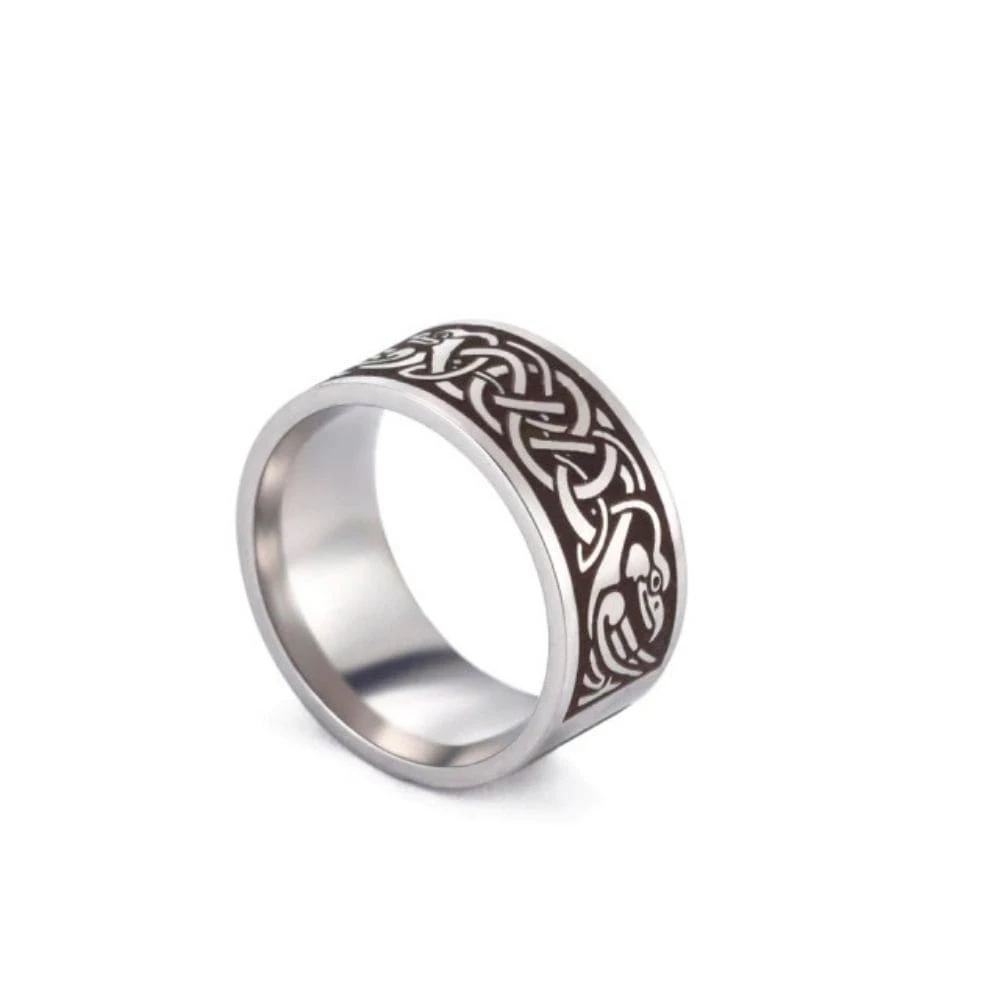 Anneau Corbeaux Nordiques 4 Anneau Corbeaux Nordiques – Image 2