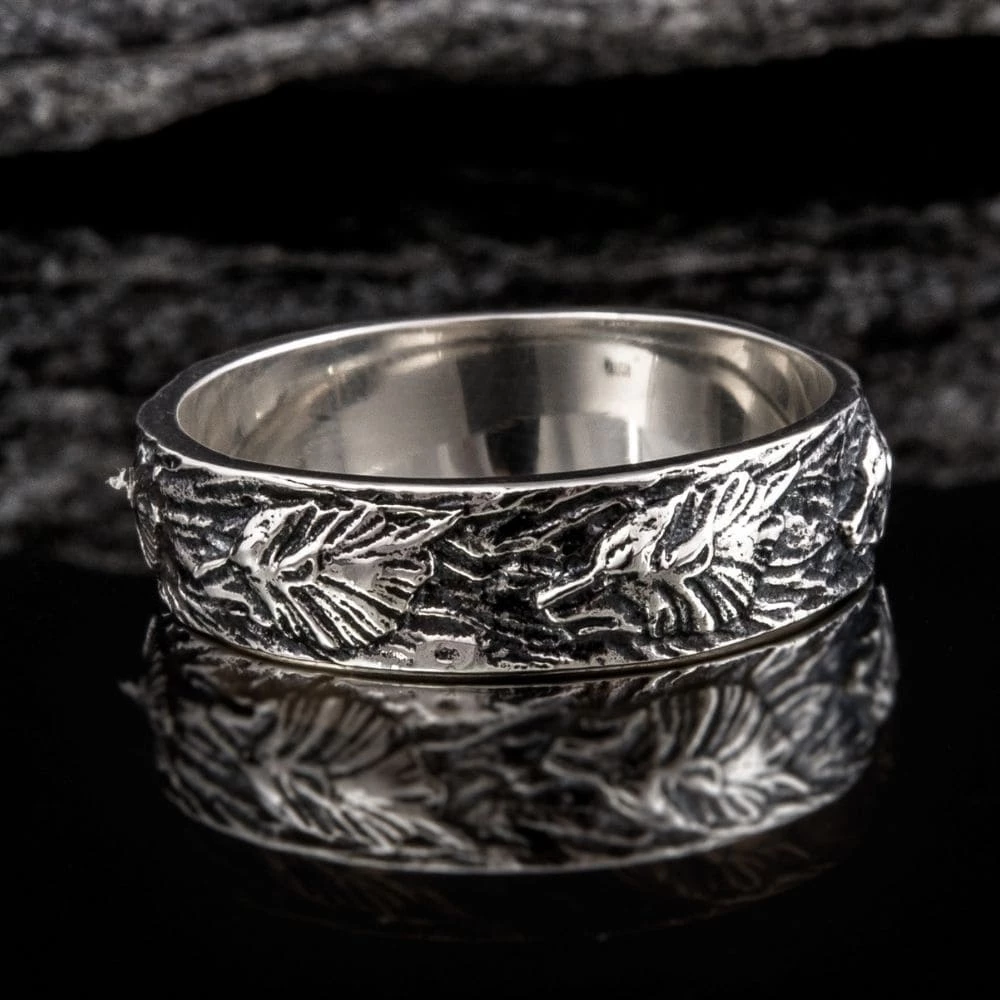 Anneau Loup Viking En Argent 4 Anneau Loup Viking En Argent – Image 2
