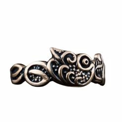 Anneau Loup Viking En Bronze