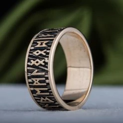 Anneau Runes Vikings En Bronze 10 Anneau Runes Vikings En Bronze -vêtements Soldes Magasin anneau runes viking bronze