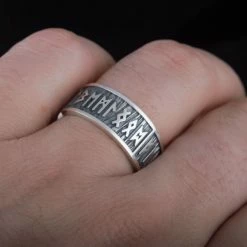 Anneau Runique En Argent 10 Anneau Runique En Argent -vêtements Soldes Magasin anneau runique argent sterling