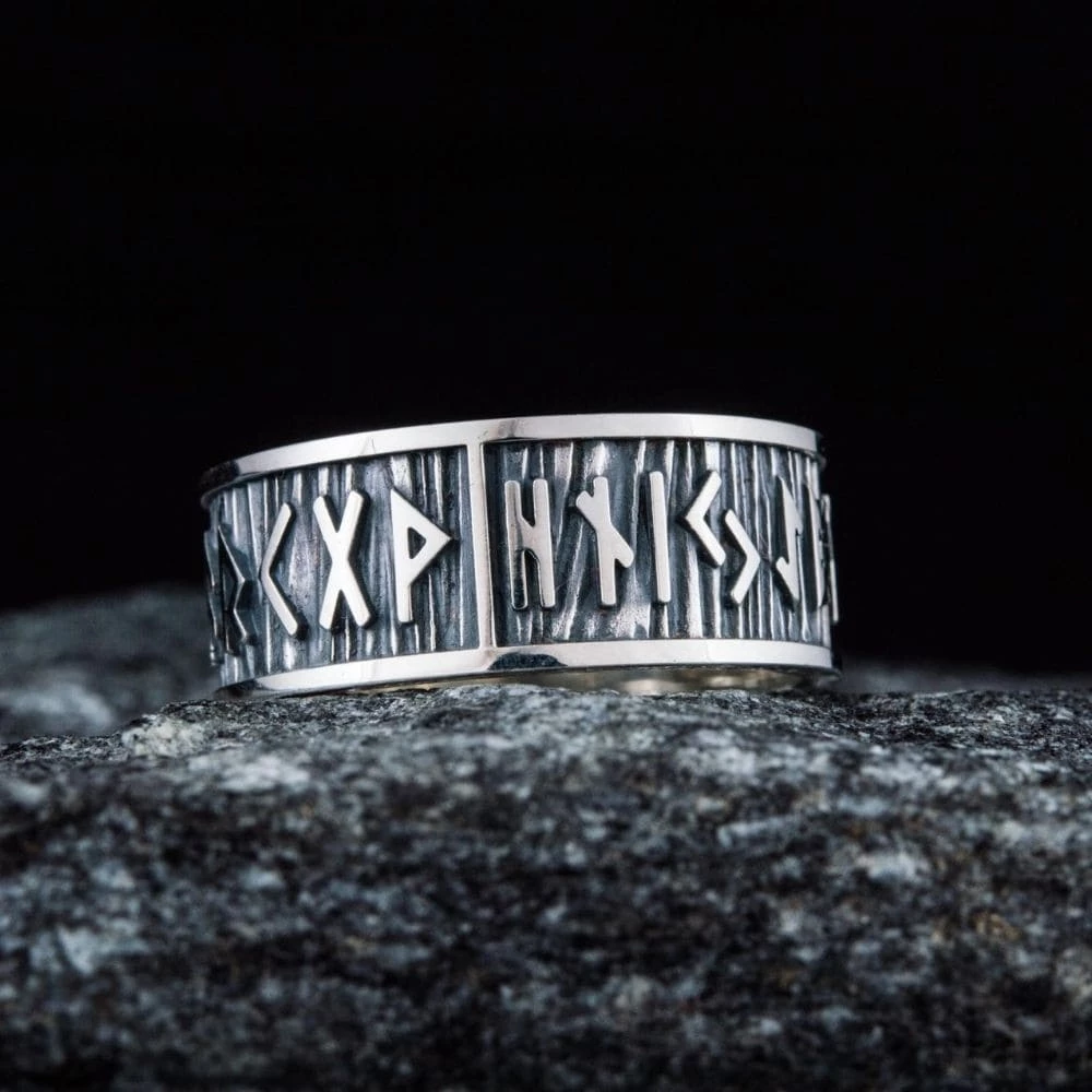 Anneau Runique En Argent 4 Anneau Runique En Argent – Image 2