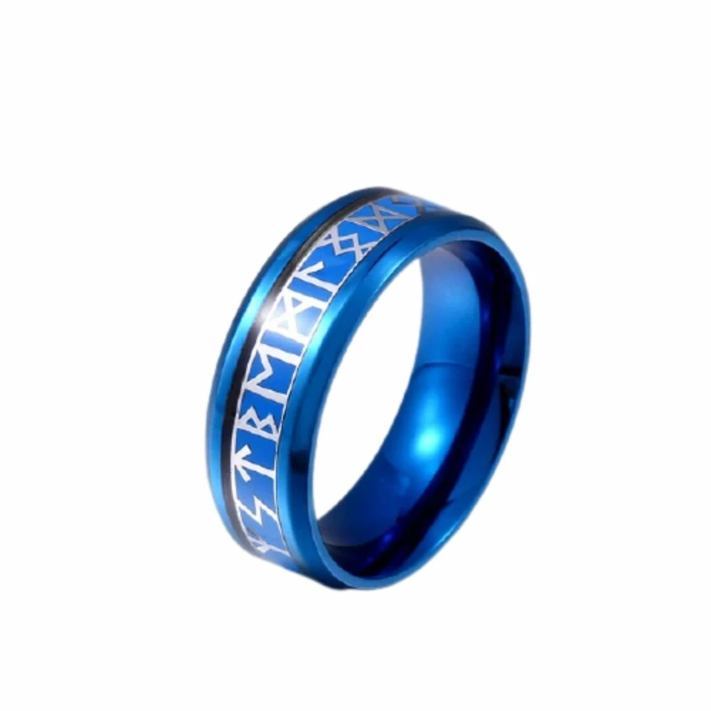 Anneau Runique Bleu Océan 3 Anneau Runique Bleu Océan