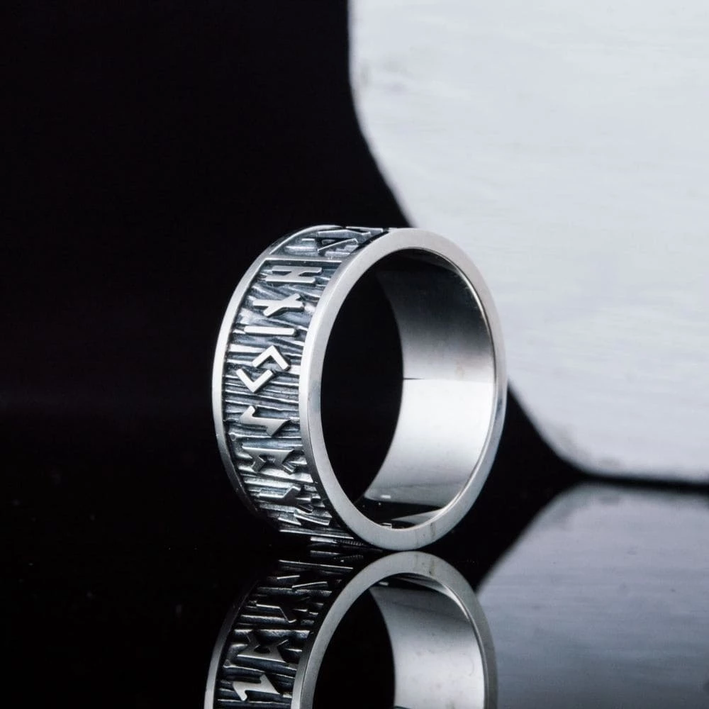 Anneau Runique En Argent 6 Anneau Runique En Argent – Image 4