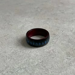 Anneau Runique Noir Et Rouge 17 Anneau Runique Noir Et Rouge -vêtements Soldes Magasin anneau runique noir et rouge