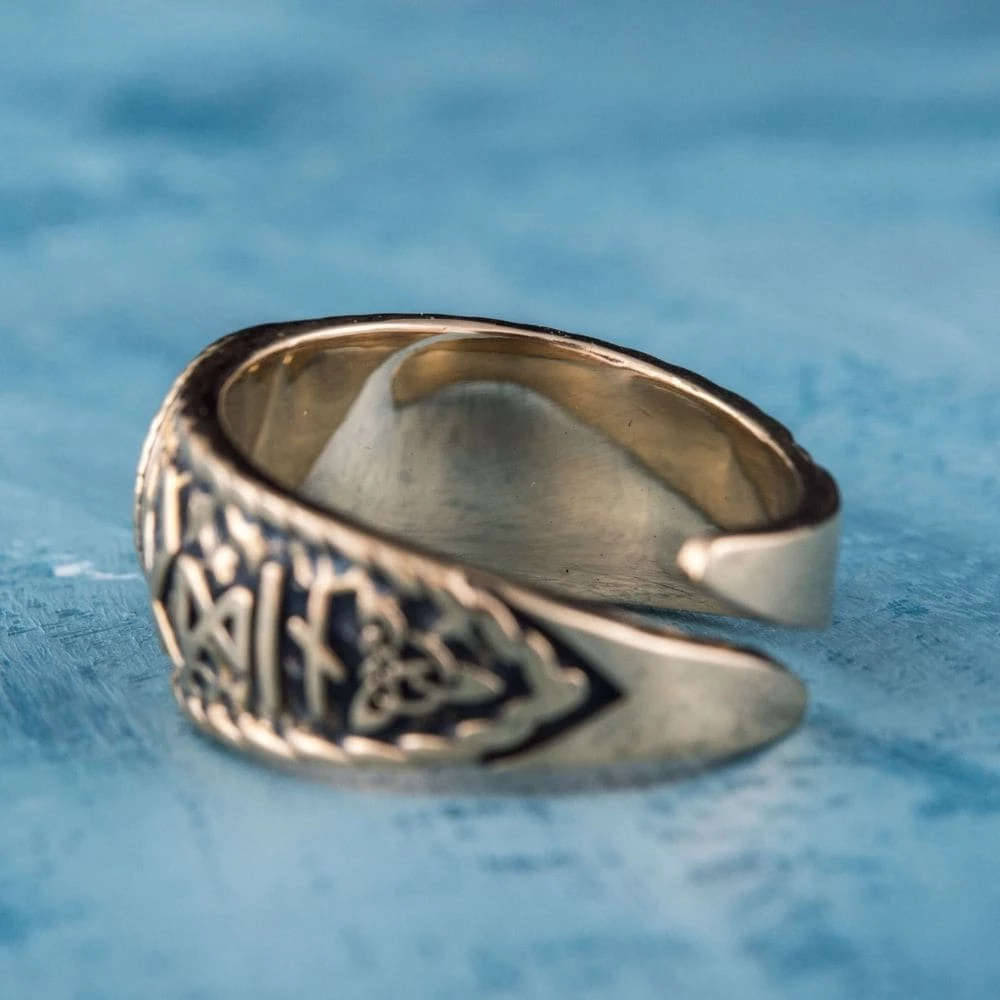 Anneau Sigillaire Vegvisir En Bronze 8 Anneau Sigillaire Vegvisir En Bronze – Image 6