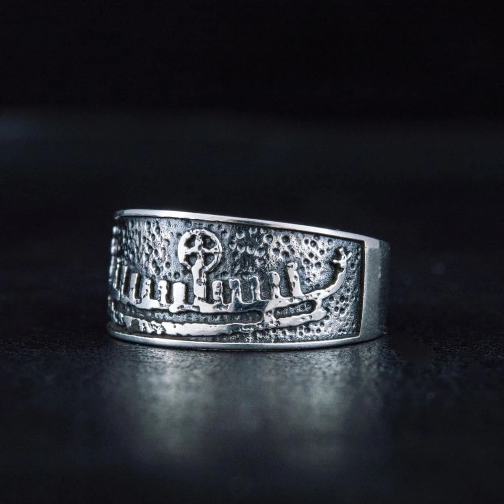 Anneau Drakkar Ancien 6 Anneau Drakkar Ancien – Image 4