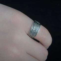 Anneau Drakkar Ancien 11 Anneau Drakkar Ancien -vêtements Soldes Magasin anneau viking drakkar ancien argent