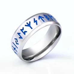 Anneau Runes De Glace