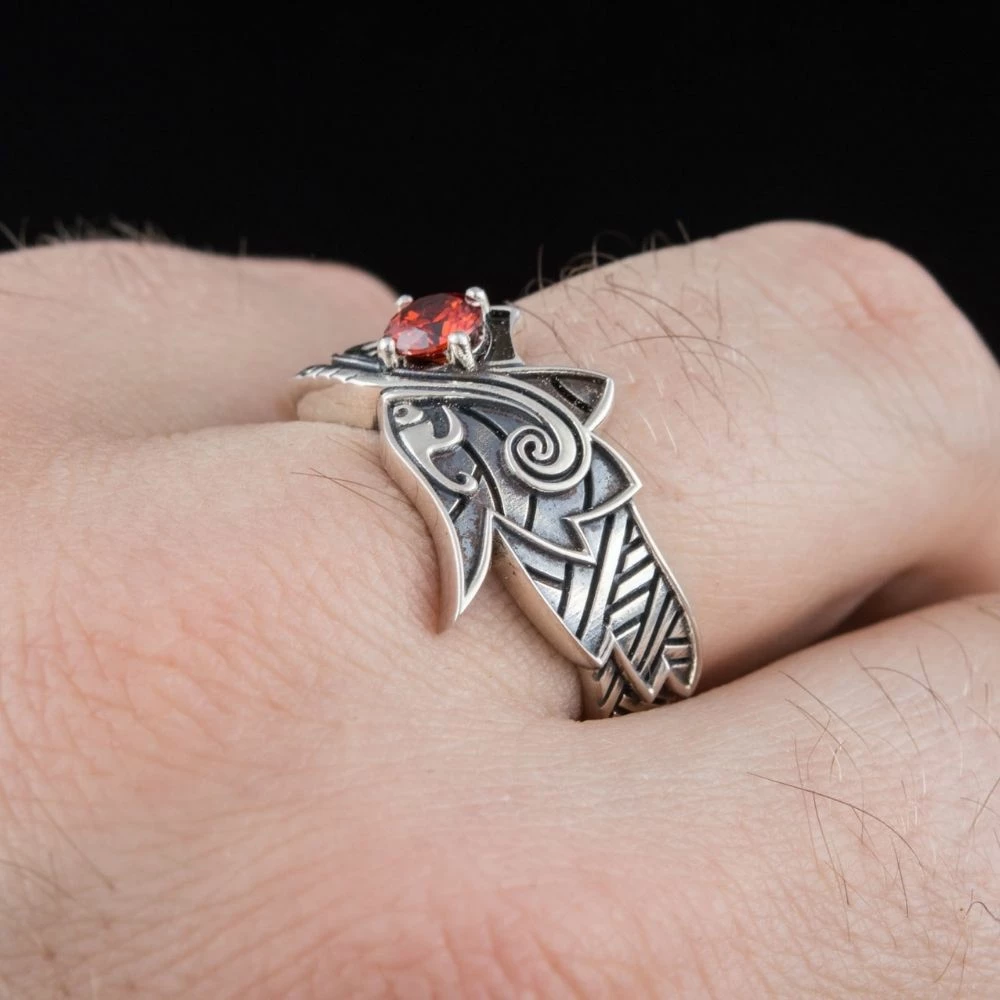 Bague Loup Fenrir D'Argent 4 Bague Loup Fenrir D'Argent – Image 2