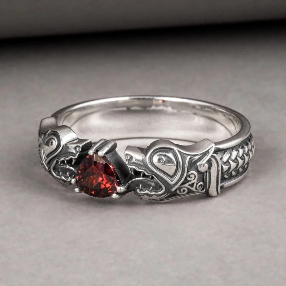 Bague Fenrir Dévorant Le Soleil 4 Bague Fenrir Dévorant Le Soleil – Image 2