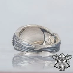 Chevalière Cornes D'Odin En Argent 13 Chevalière Cornes D'Odin En Argent -vêtements Soldes Magasin bague argent sterling