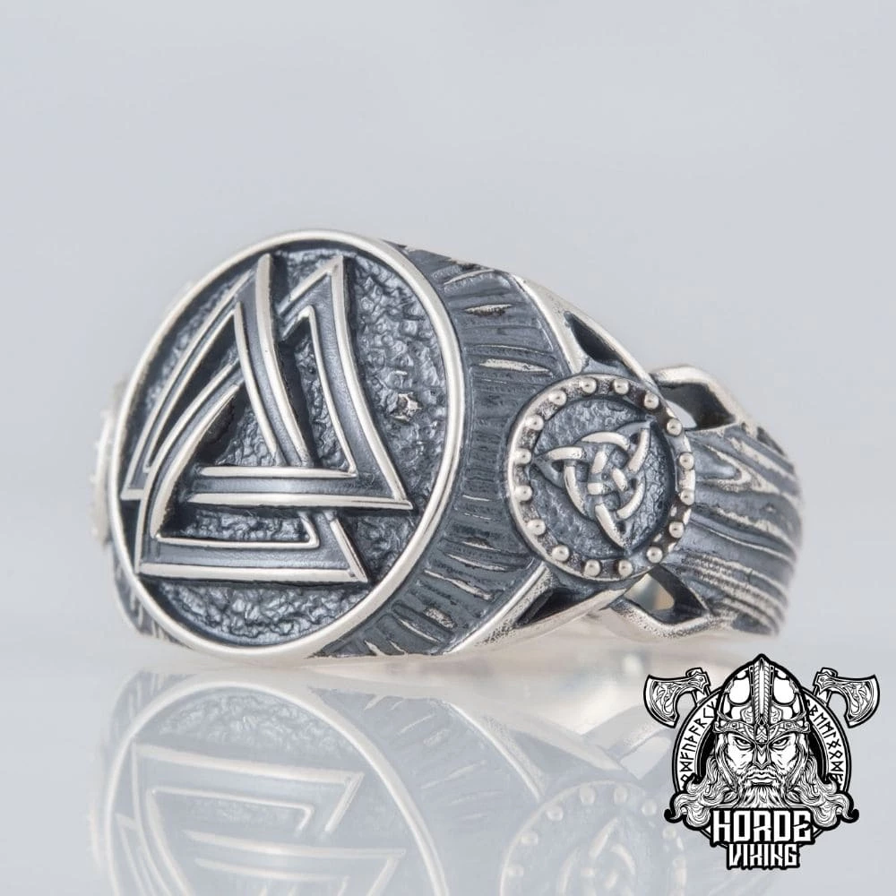 Bague Valknut En Argent 4 Bague Valknut En Argent – Image 2