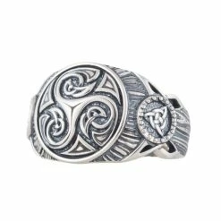 Bague Triskèle En Argent