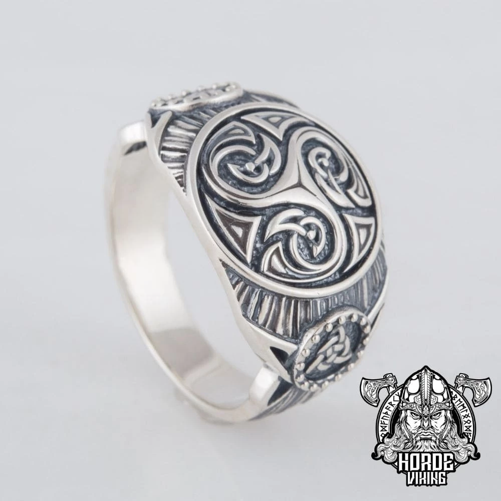 Bague Triskèle En Argent 4 Bague Triskèle En Argent – Image 2