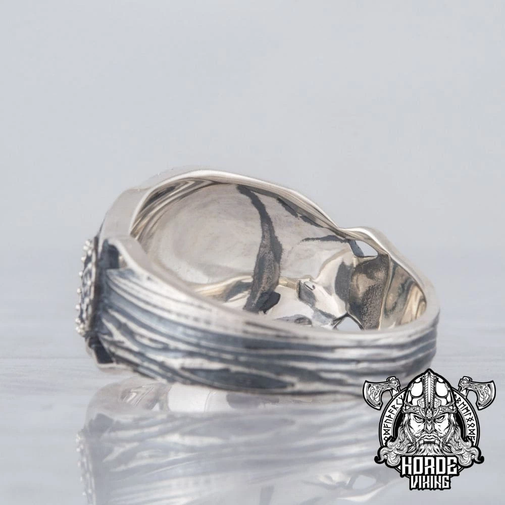 Bague Yggdrasil En Argent 5 Bague Yggdrasil En Argent – Image 3