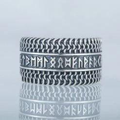 Bague Armure Viking D'Argent 11 Bague Armure Viking D'Argent -vêtements Soldes Magasin bague armure viking