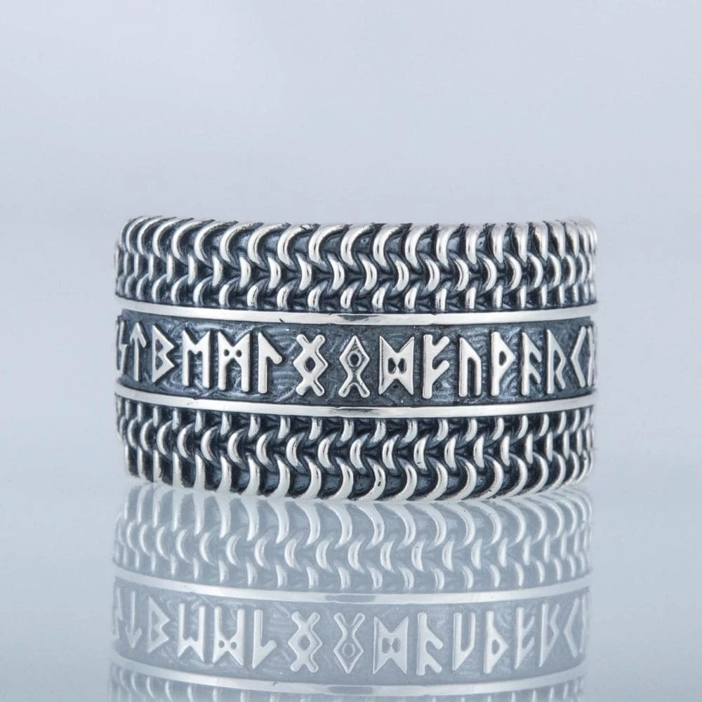 Bague Armure Viking D'Argent 6 Bague Armure Viking D'Argent – Image 4