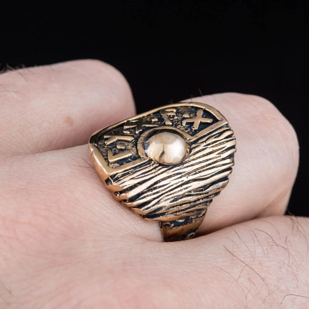 Bague Défenseur D'Asgard En Bronze 6 Bague Défenseur D'Asgard En Bronze – Image 4