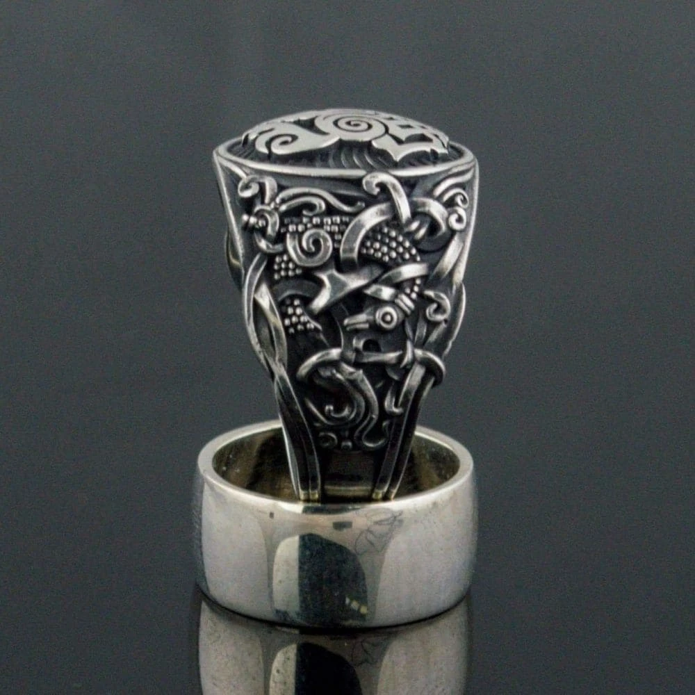 Bague Cheval Sleipnir En Argent 6 Bague Cheval Sleipnir En Argent – Image 4