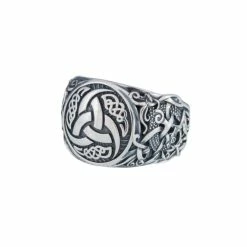 Bague Cornes D'Odin En Argent
