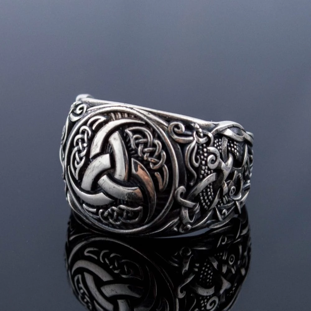 Bague Cornes D'Odin En Argent 5 Bague Cornes D'Odin En Argent – Image 3