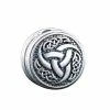 Perle Viking - Perle Nordique Symbole Des Trois Cornes 1 Perle Viking - Perle Nordique Symbole Des Trois Cornes -vêtements Soldes Magasin bague de barbe viking
