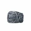 Bague Drakkar Viking D'Argent