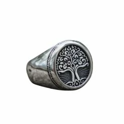 Bague Arbre-Monde Yggdrasil