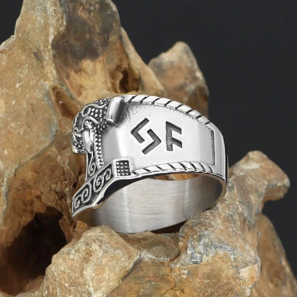 Bague Marteau Mjölnir 6 Bague Marteau Mjölnir – Image 4