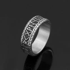 Bague Runes Celtiques 15 Bague Runes Celtiques -vêtements Soldes Magasin bague en acier runes celtiques