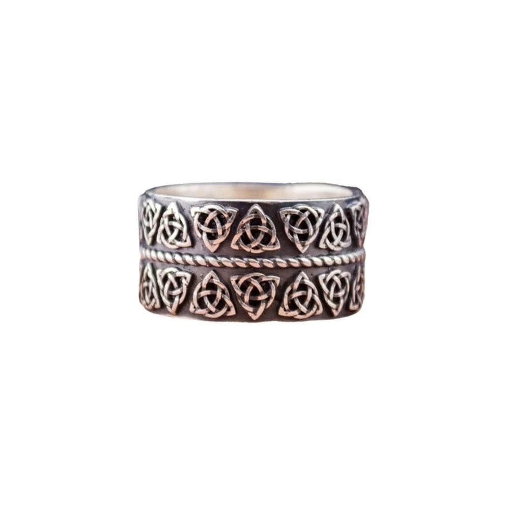 Bague Noeud Celtique En Argent 3 Bague Noeud Celtique En Argent