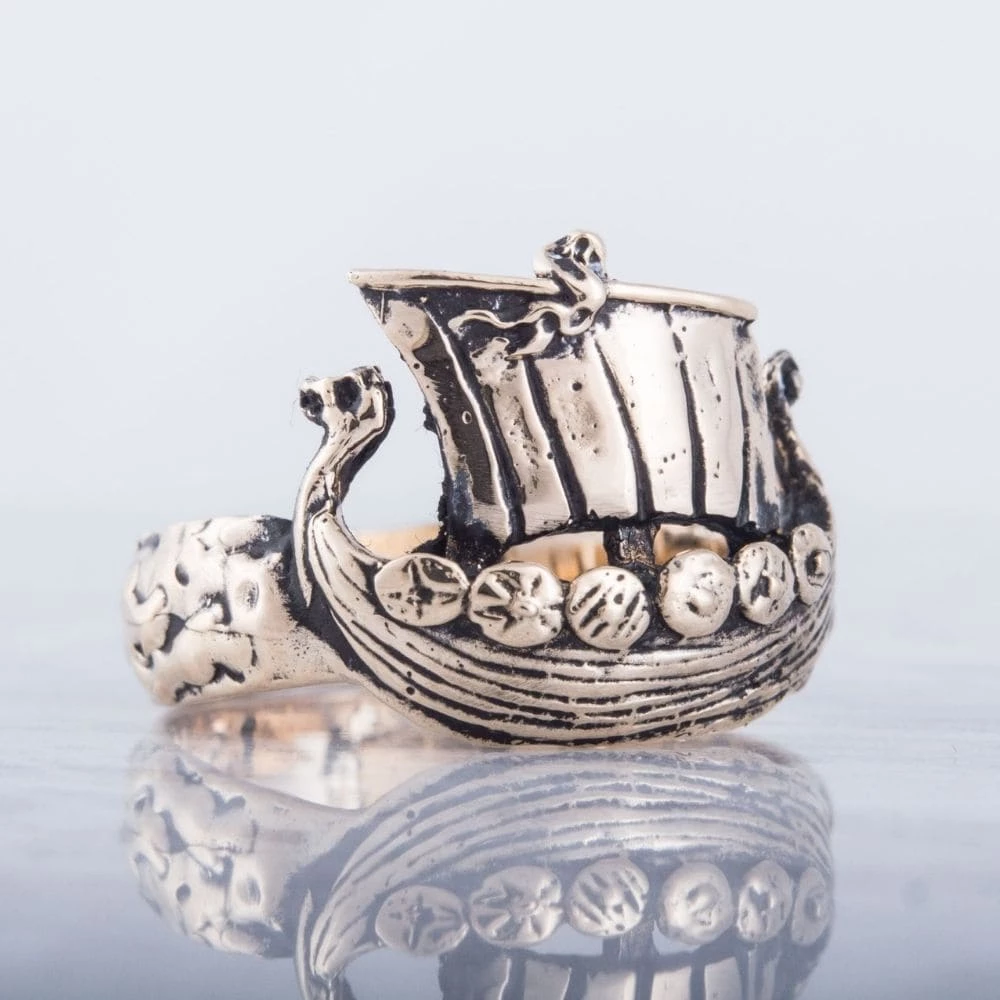 Bague Drakkar En Bronze 7 Bague Drakkar En Bronze – Image 5