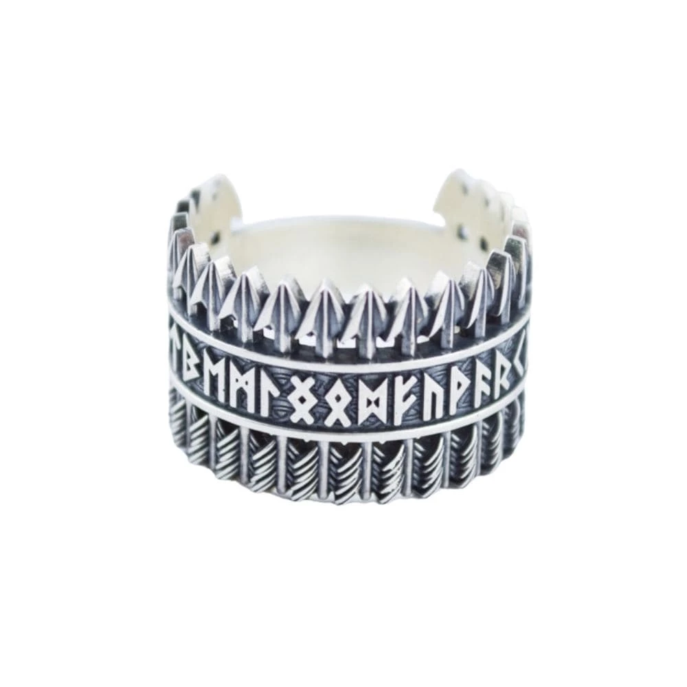 Bague Flèches Vikings En Argent 3 Bague Flèches Vikings En Argent