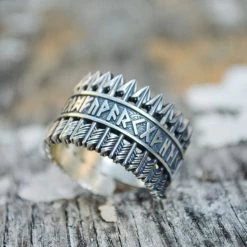 Bague Flèches Vikings En Argent 11 Bague Flèches Vikings En Argent -vêtements Soldes Magasin bague fleche viking argent