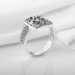 Bague De Guerrier Viking En Argent 11 Bague De Guerrier Viking En Argent -vêtements Soldes Magasin bague guerrier viking argent 925