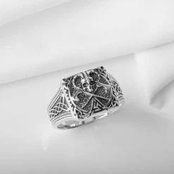 Bague De Guerrier Viking En Argent 12 Bague De Guerrier Viking En Argent -vêtements Soldes Magasin bague guerrier viking en argent