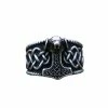 Bague Marteau Viking D'acier 2 Bague Marteau Viking D'acier -vêtements Soldes Magasin bague marteau viking acier