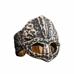 Bague Casque De Guerre En Bronze