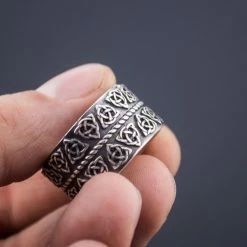 Bague Noeud Celtique En Argent 9 Bague Noeud Celtique En Argent -vêtements Soldes Magasin bague noeud celtique