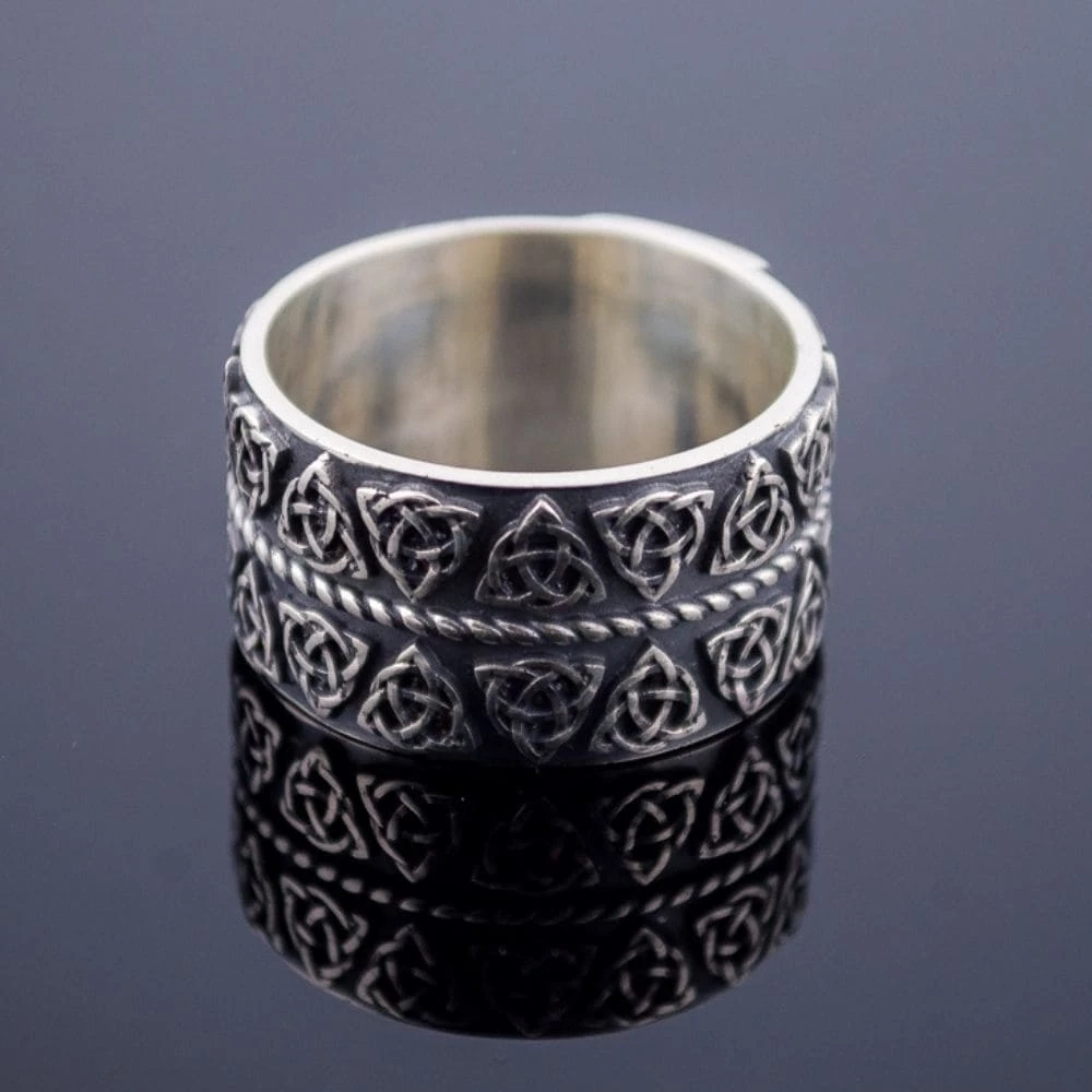 Bague Noeud Celtique En Argent 5 Bague Noeud Celtique En Argent – Image 3