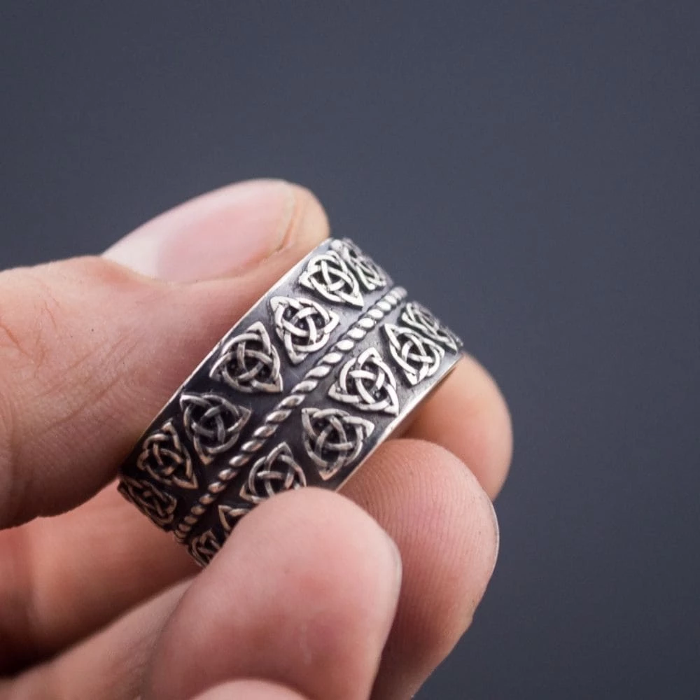 Bague Noeud Celtique En Argent 4 Bague Noeud Celtique En Argent – Image 2